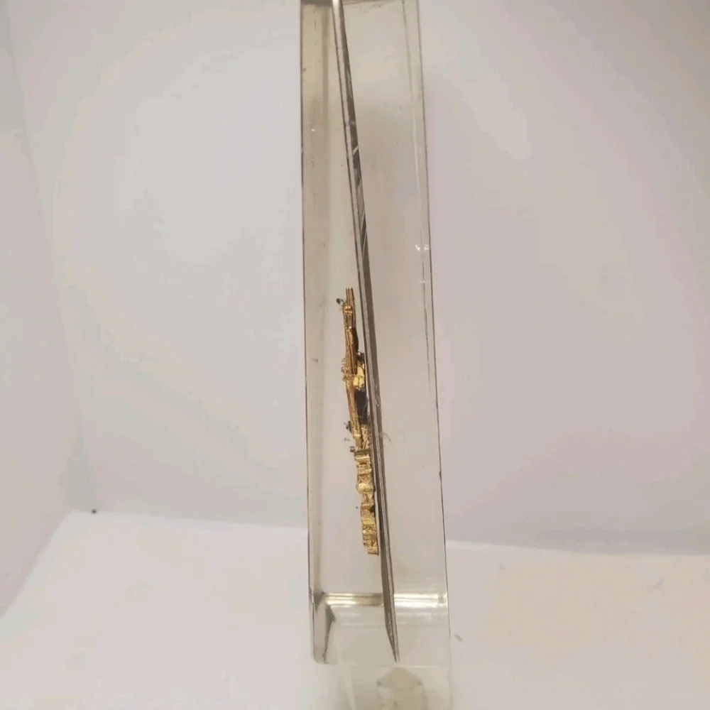 Imported Heineken Beer Tap Handle Windmill Brown Clear Lucite Advertising Bar